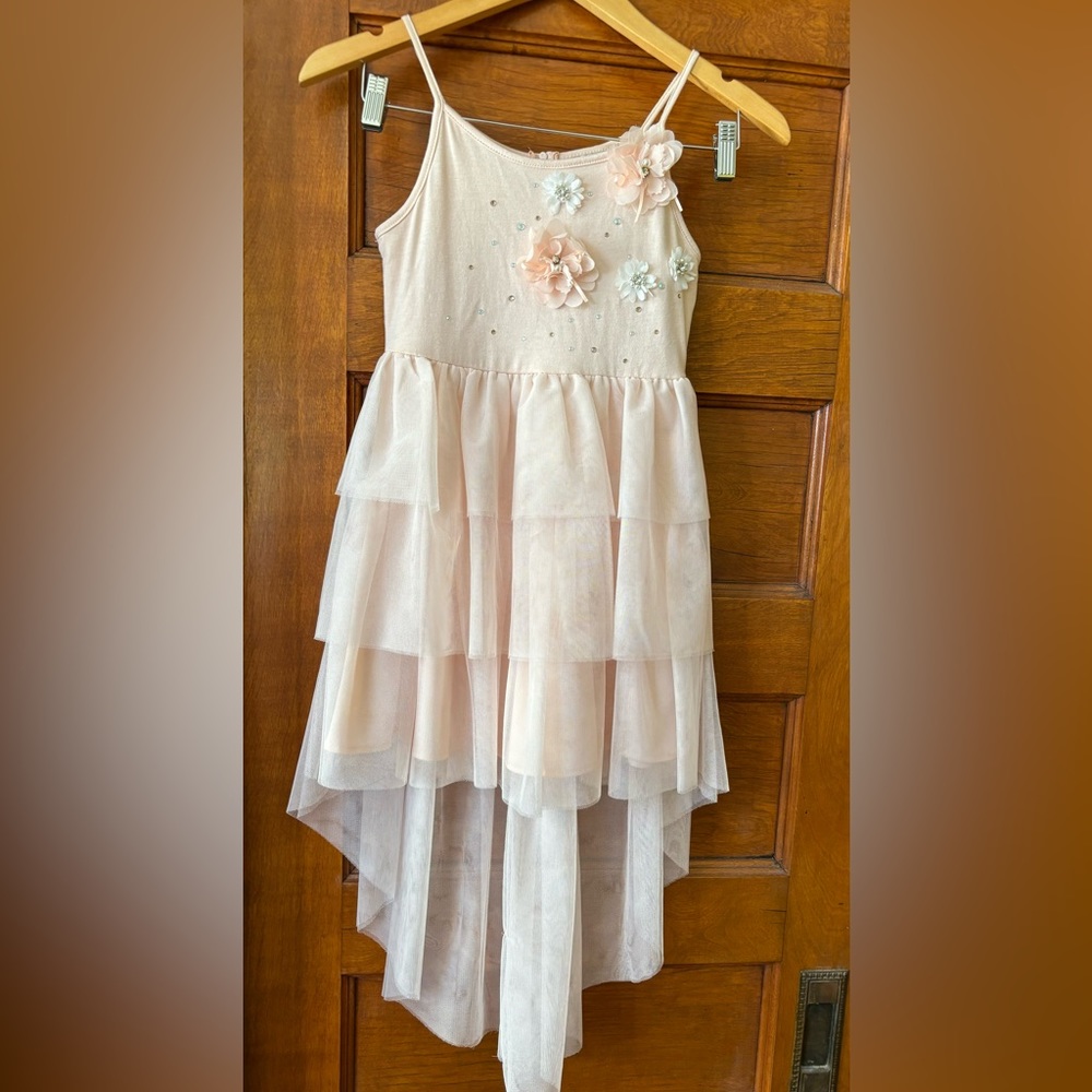 Rare Editions girls high low dress